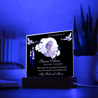 What does a Acrylic Plaque mean - gift for them