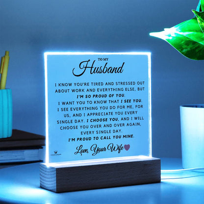 Meaningful gift for them - To My Husband