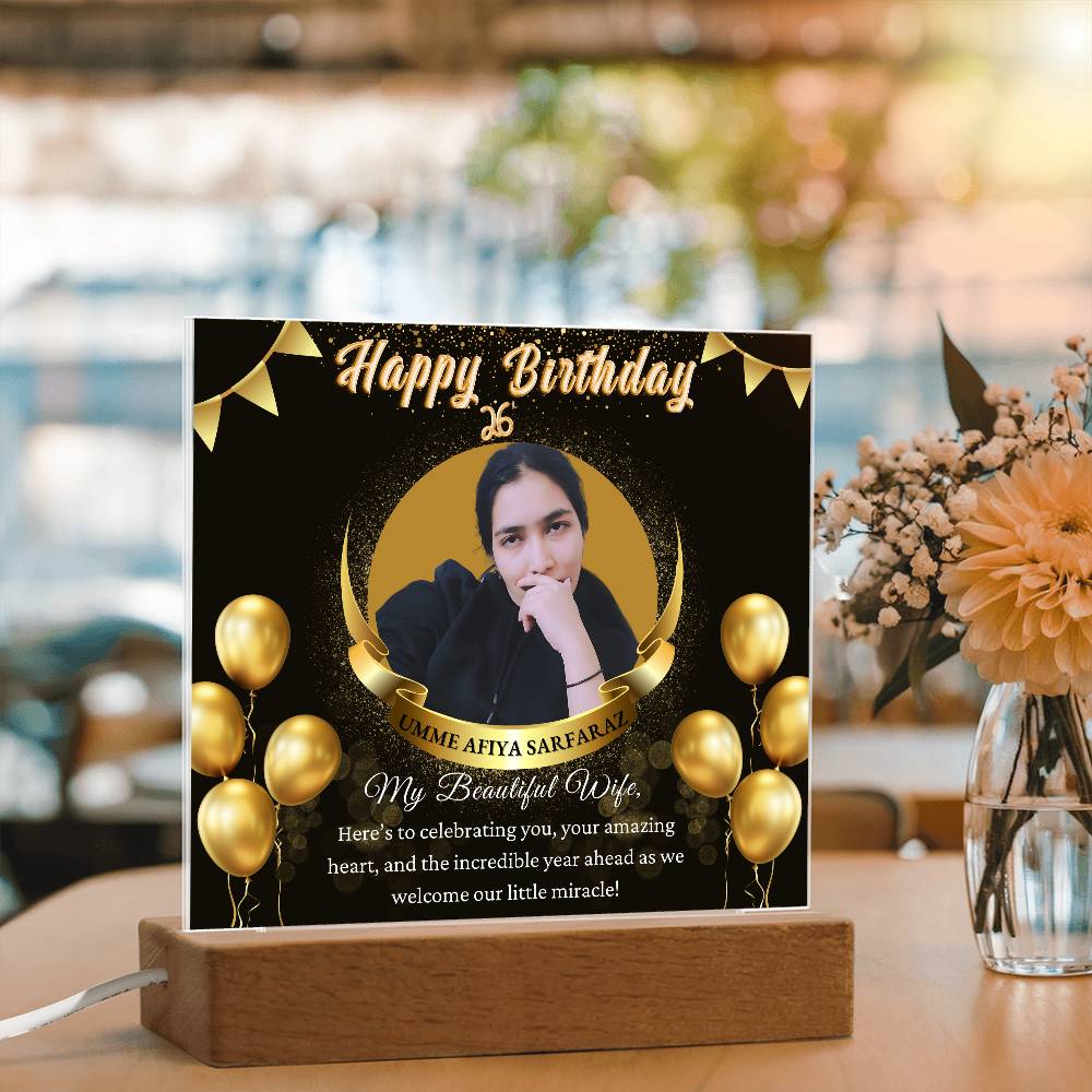 wife bday gift - personalized keepsake gift (view 2)