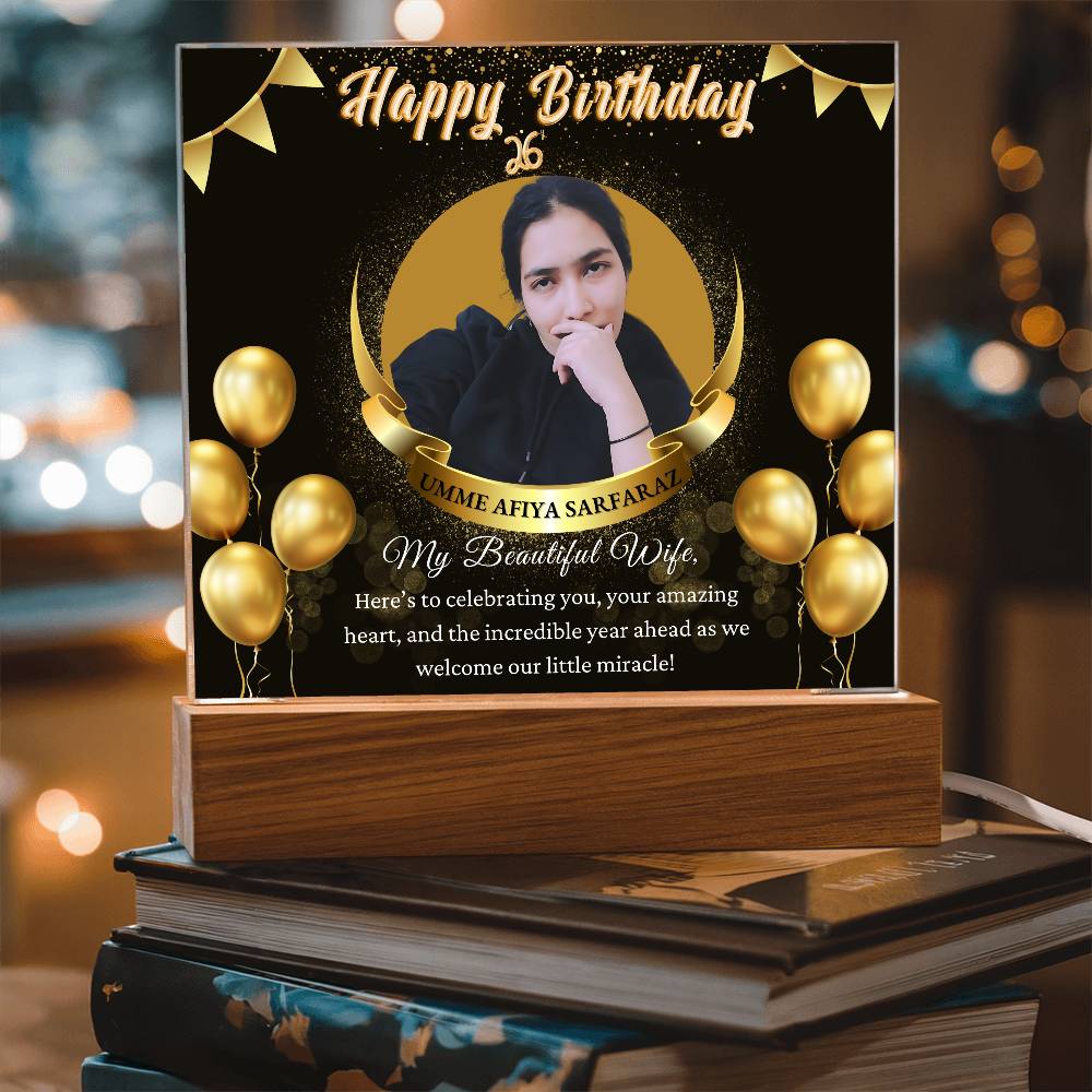wife bday gift - personalized keepsake gift (view 3)