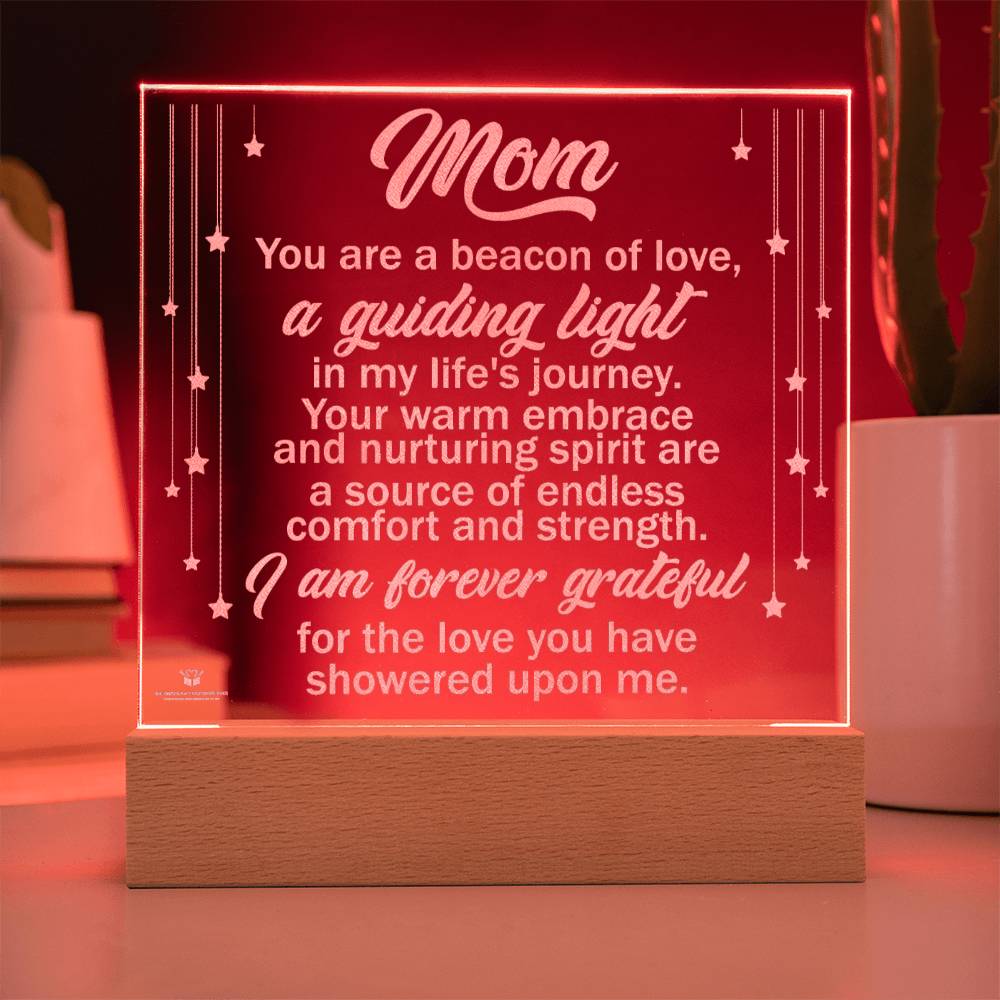 To My Mom - A Guiding Light - From Son And Daughter