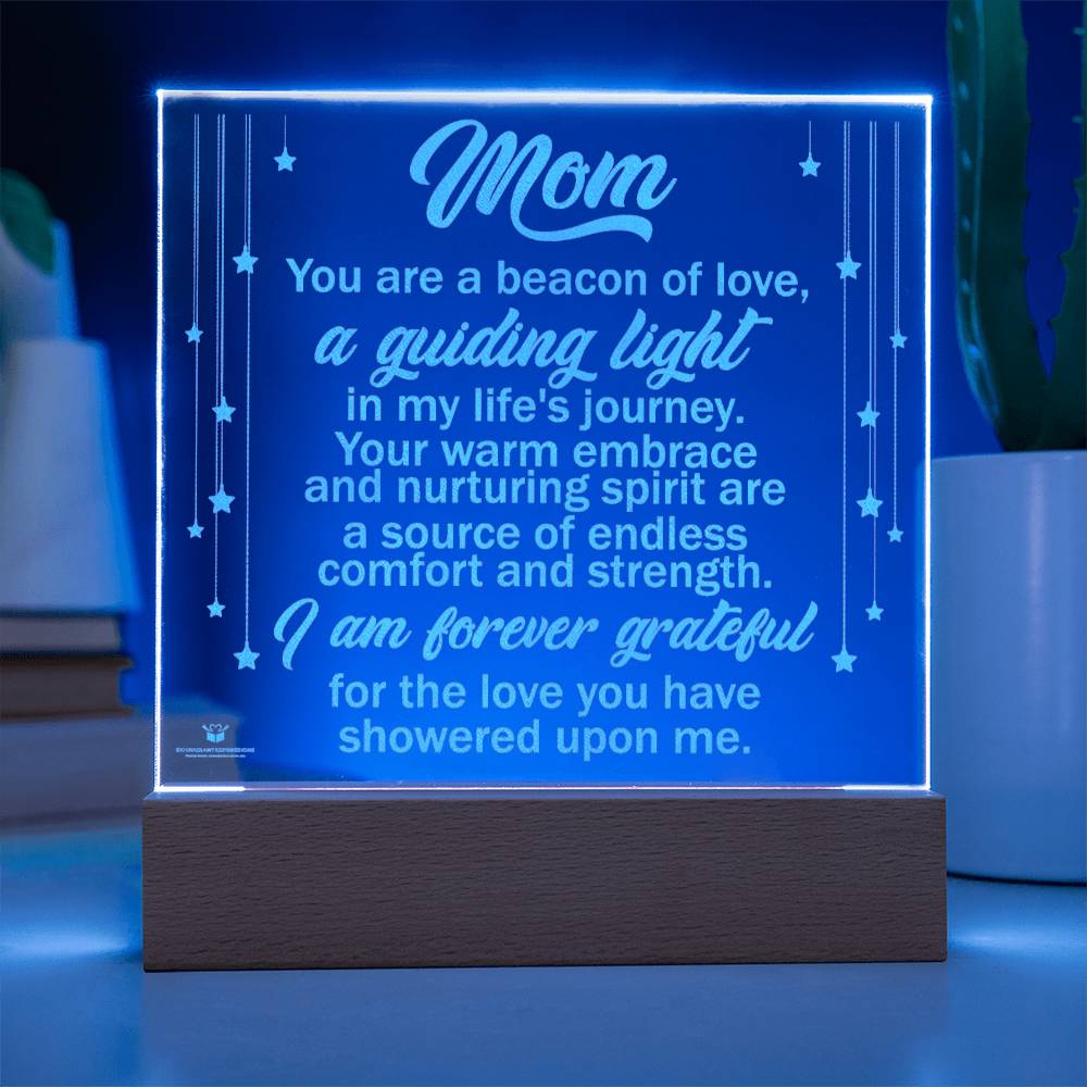 To My Mom - A Guiding Light - From Son And Daughter