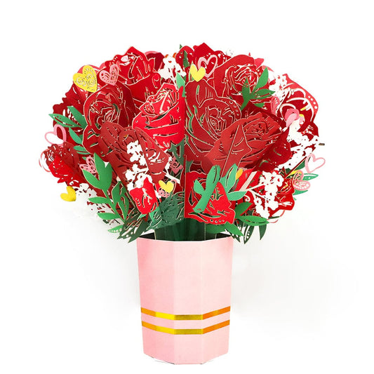 Personalized Sweet Devotion Flower Bouquet for them