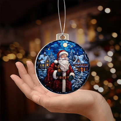Meaningful gift for them - St. Nicholas Night Acrylic Ornament