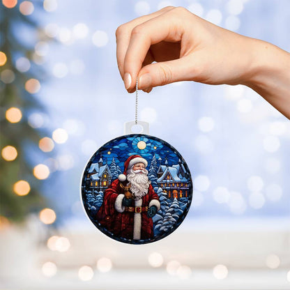 Personalized St. Nicholas Night Acrylic Ornament for them