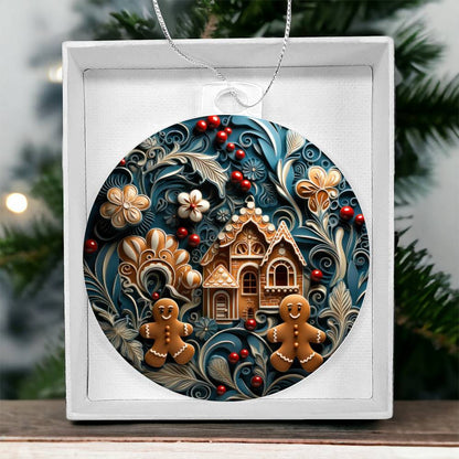 What does a Gingerbread Dream Acrylic Ornament mean - gift for them