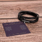 The Hand I Held - Men's Cross Bracelet for Son