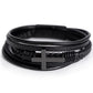 Small Hands, Deep Prints - Men's Cross Bracelet for Dad