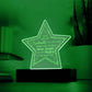 Engraved Acrylic Star Plaque - You Are My Soulmate