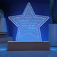 Engraved Acrylic Star Plaque - You Are My Soulmate