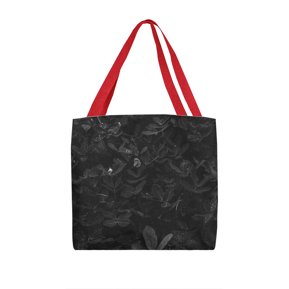 Classic Tote Bag - Black Flower