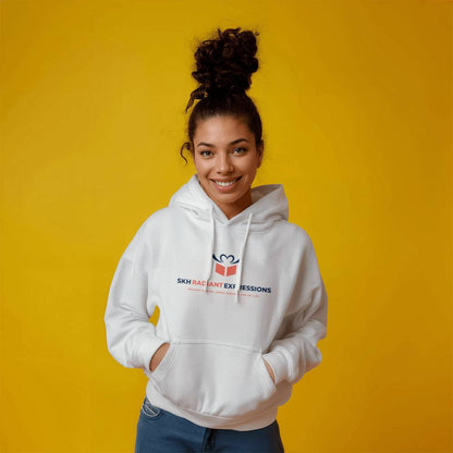 SKH Radiant Expressions Logo Hoodie - When the person you are thinking of opens this, the first thing them will read is not a brand name - it is your
