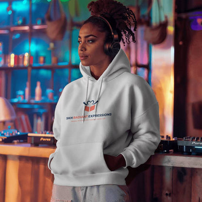 SKH Radiant Expressions Logo Hoodie - When the person you are thinking of opens this, the first thing them will read is not a brand name - it is your