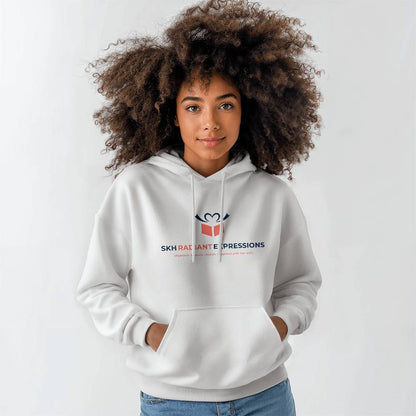 SKH Radiant Expressions Logo Hoodie - When the person you are thinking of opens this, the first thing them will read is not a brand name - it is your