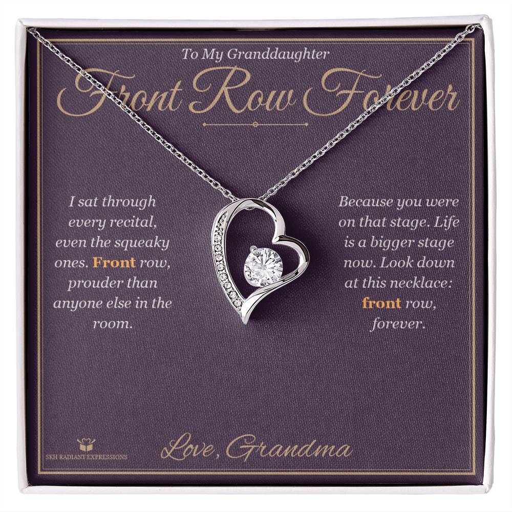 Front Row Forever - Forever Love Necklace for Granddaughter
