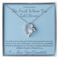 The Porch Where You Told Stories - Forever Love Necklace for Grandmother