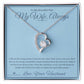 My Wife, Always - Forever Love Necklace with Red Rose Box for Wife