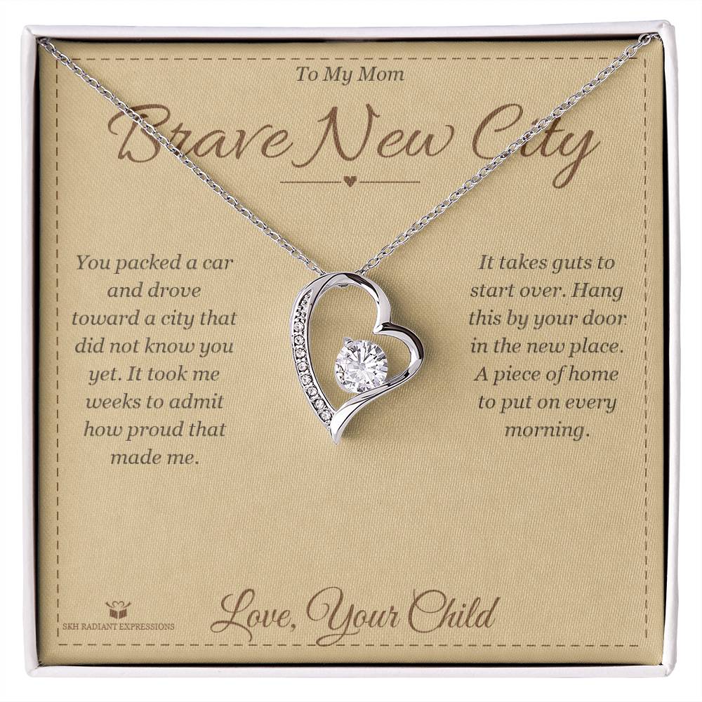 Brave New City - Forever Love Necklace for Mom - personalized keepsake gift from SKH Radiant Expressions