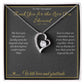 Thank You for the Love You Showed - Forever Love Necklace for Caregiver