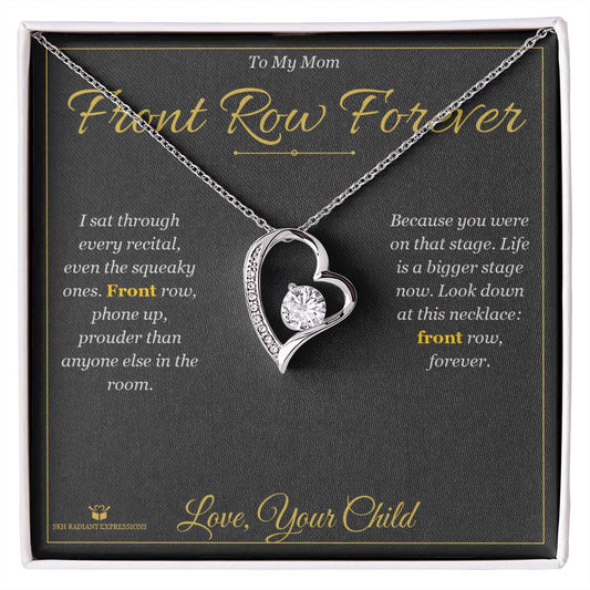 Front Row Forever - Forever Love Necklace for Mom - personalized keepsake gift from SKH Radiant Expressions