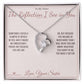 The Reflection I See in You - Forever Love Necklace for Sister