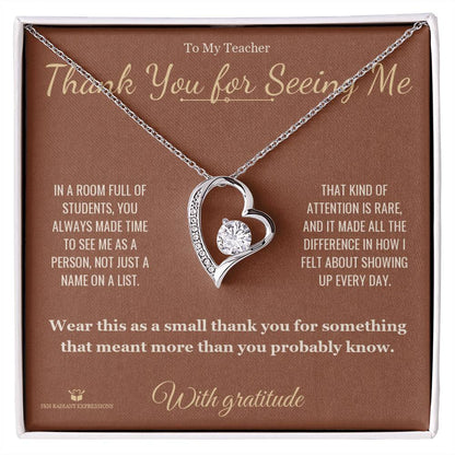 Unique gift idea for teacher, not a generic present