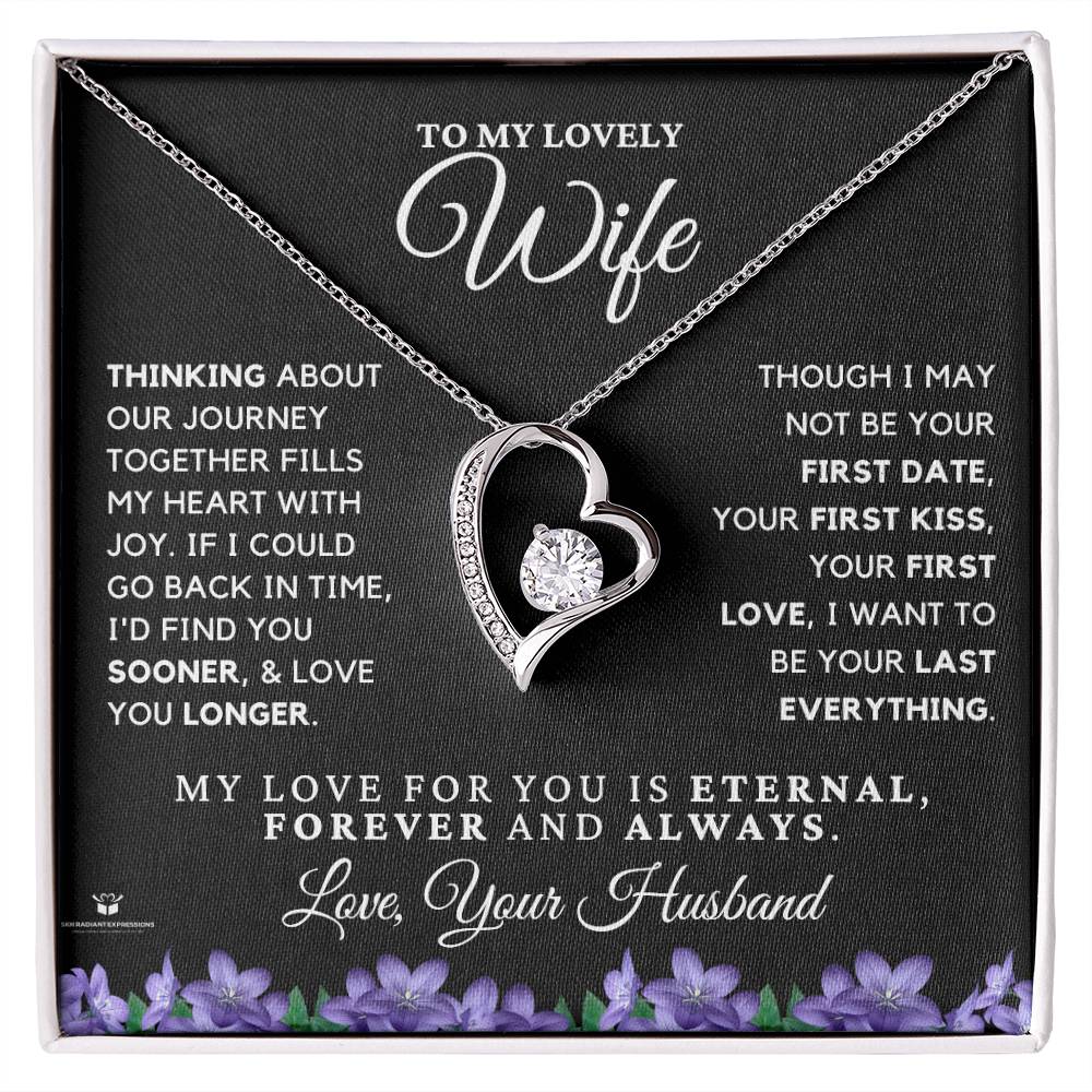 To MY Lovely Wife - Forever Yours: A Tribute to My Lovely Wife - Forever Love Necklace