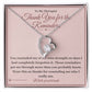 Thank You for the Reminders - Forever Love Necklace for Therapist
