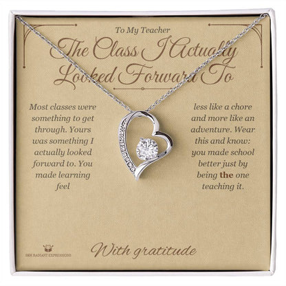 Unique gift idea for teacher, not a generic present