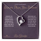 Braver Than You Believe - Forever Love Necklace for Granddaughter