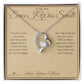 Since I Was Small - Forever Love Necklace for Aunt