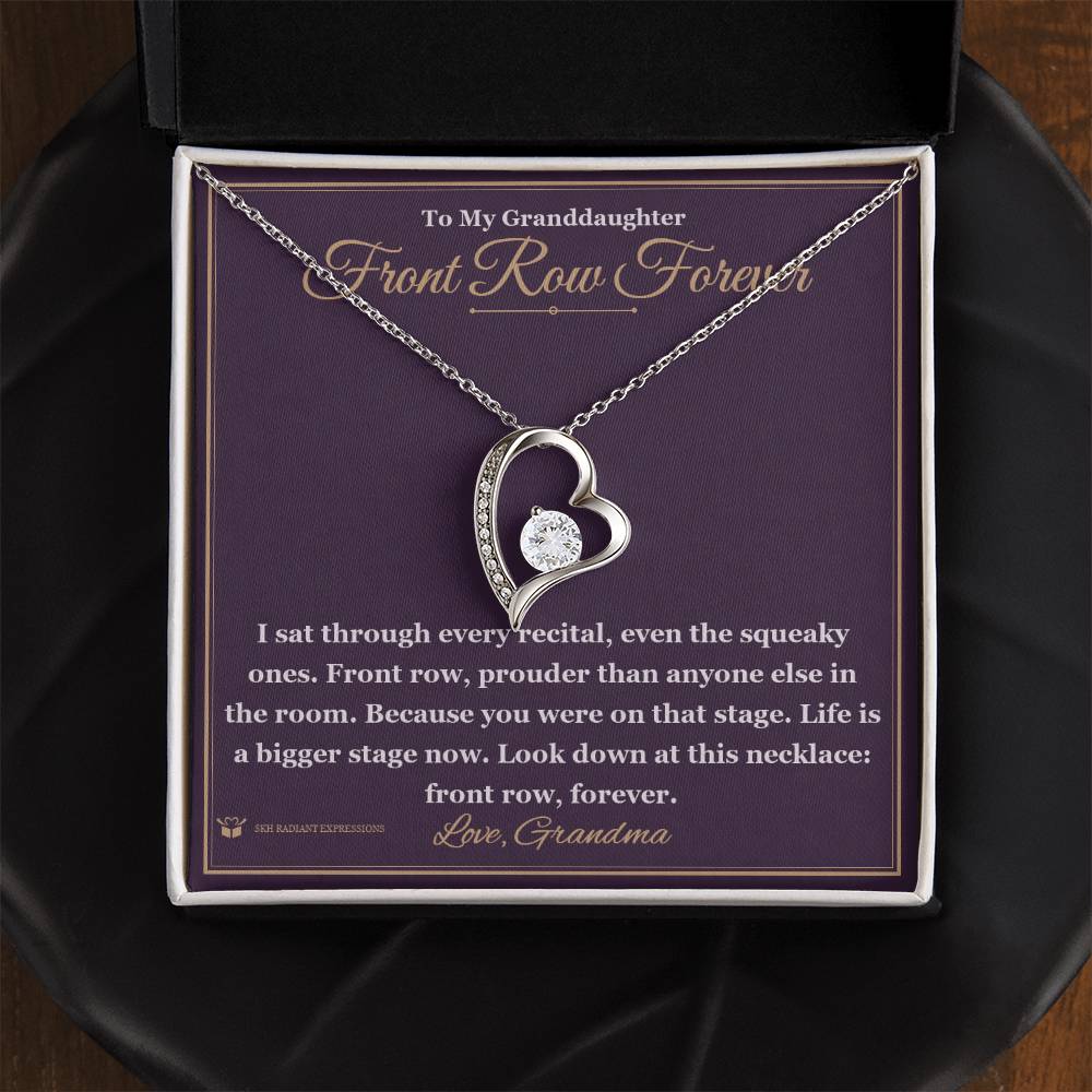 Front Row Forever - Forever Love Necklace for Granddaughter