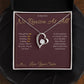 No Reason At All - Forever Love Necklace for Sister