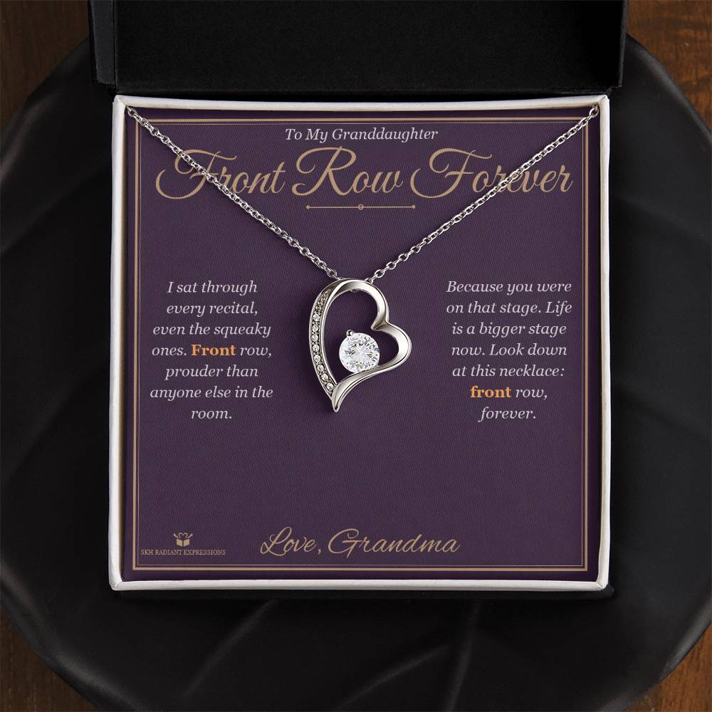 Front Row Forever - Forever Love Necklace for Granddaughter