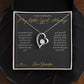 My Little Girl, Always - Forever Love Necklace for Granddaughter