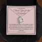 Thank You for the Reminders - Forever Love Necklace for Therapist
