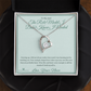 The Role Model I Didn't Know I Needed - Forever Love Necklace for Aunt