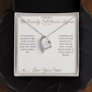 The Family I'd Choose Again - Forever Love Necklace for Sister