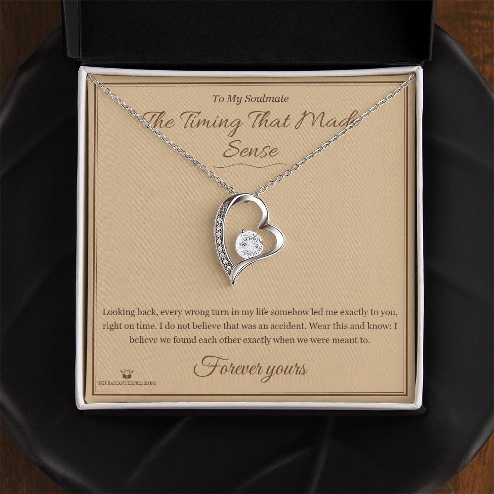 The Timing That Made Sense - Forever Love Necklace for Soulmate