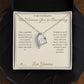 The Woman You're Becoming - Forever Love Necklace for Granddaughter