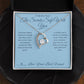 The Secrets Safe With You - Forever Love Necklace for Best Friend - personalized keepsake gift from SKH Radiant Expressions