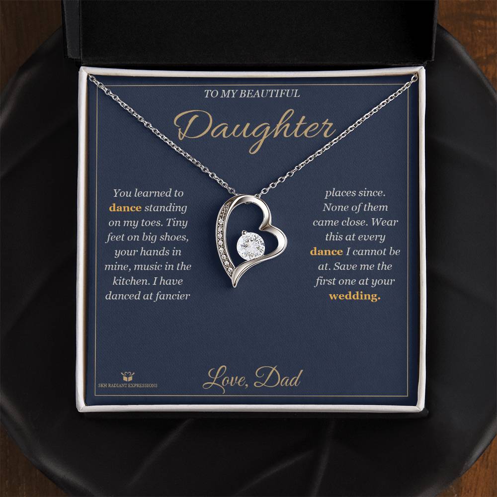 Dancing on My Toes - Forever Love Necklace for Daughter