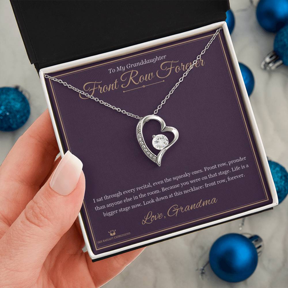 Front Row Forever - Forever Love Necklace for Granddaughter