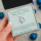 The Role Model I Didn't Know I Needed - Forever Love Necklace for Aunt