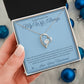 My Wife, Always - Forever Love Necklace with Red Rose Box for Wife