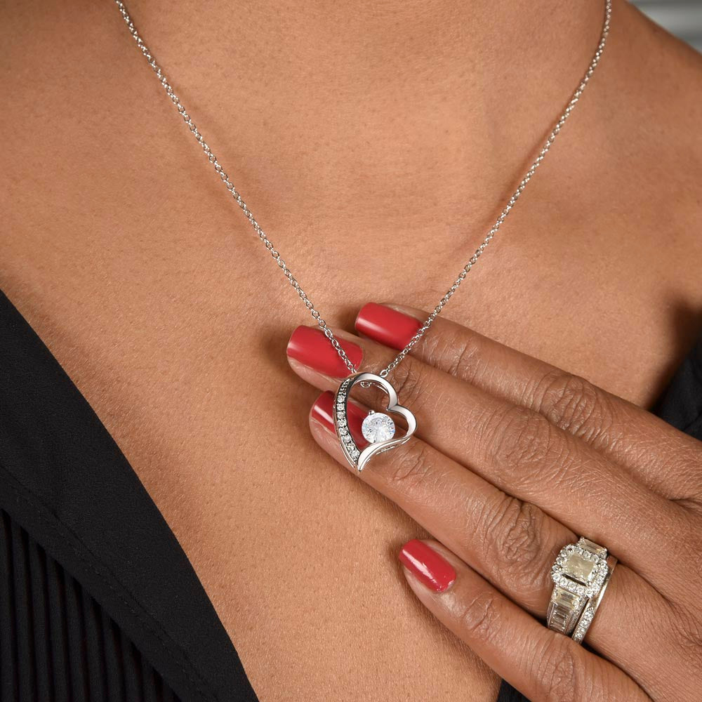 The Best Kind of Spoiling - Forever Love Necklace for Granddaughter