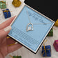 My Wife, Always - Forever Love Necklace with Red Rose Box for Wife