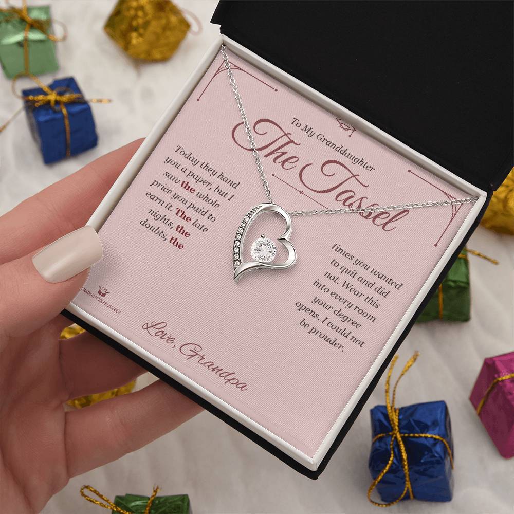 The Tassel - Forever Love Necklace for Granddaughter