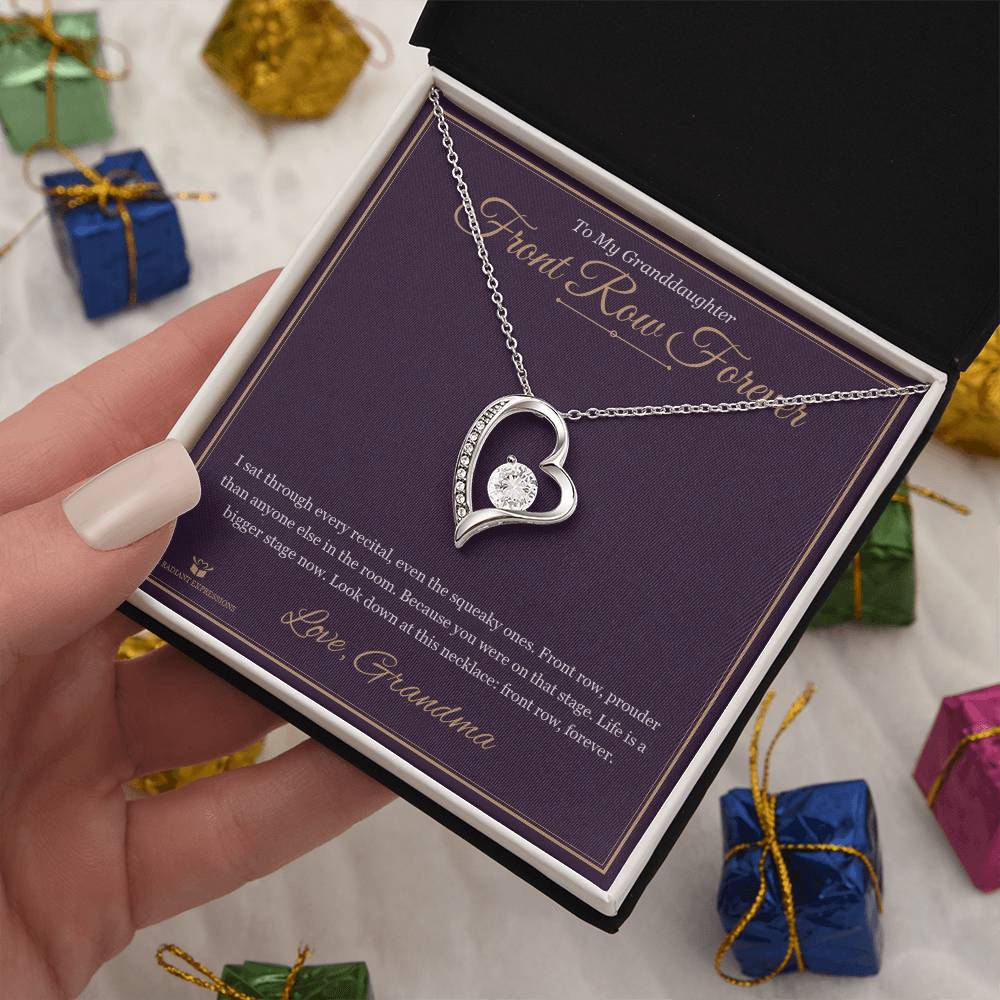 Front Row Forever - Forever Love Necklace for Granddaughter