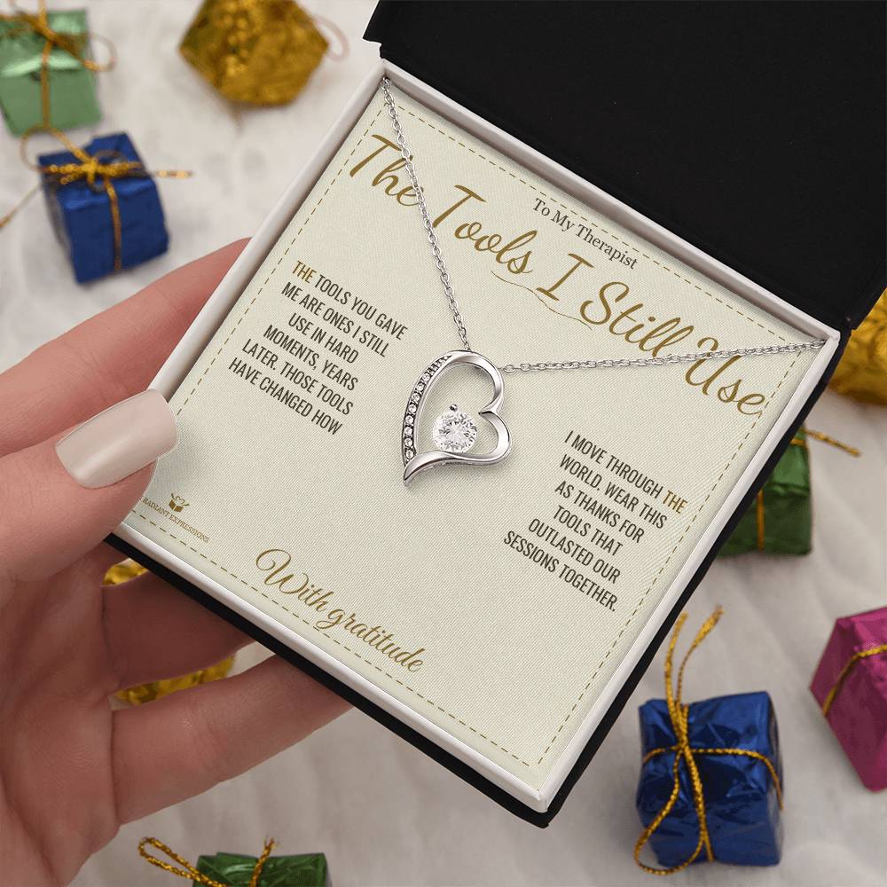 The Tools I Still Use - Forever Love Necklace for Therapist